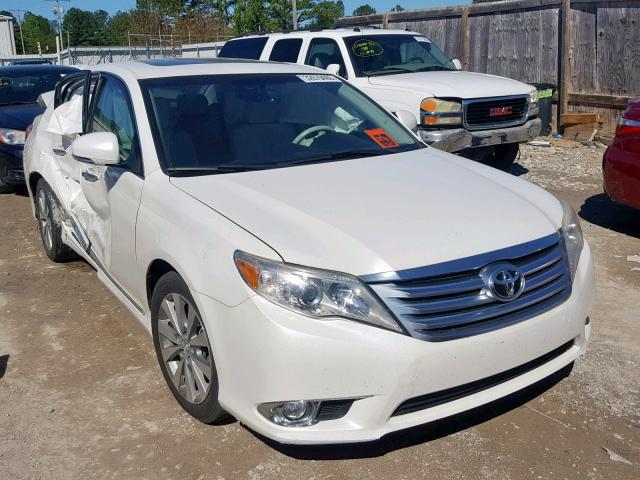 4T1BK3DB4BU378569 - 2011 TOYOTA AVALON BAS WHITE photo 1