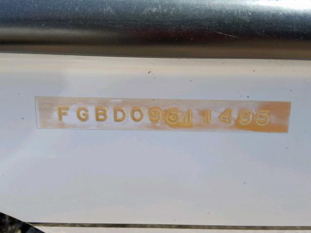 FGBD09511495 - 1995 CHAP BOAT 白色 照片 10