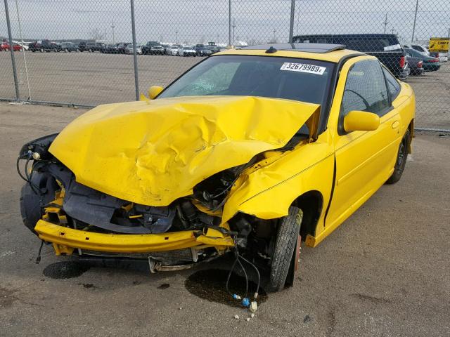 1G1JH12F857189671 - 2005 CHEVROLET CAVALIER L YELLOW photo 2