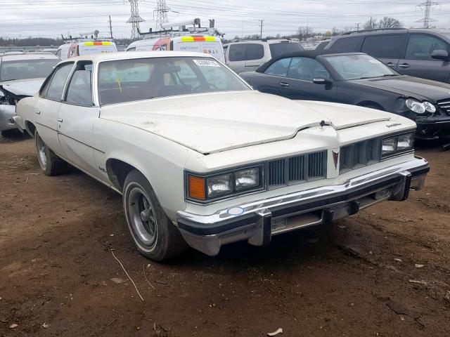 2G29F6P338330 - 1976 PONTIAC GRAND LEMA WHITE photo 1