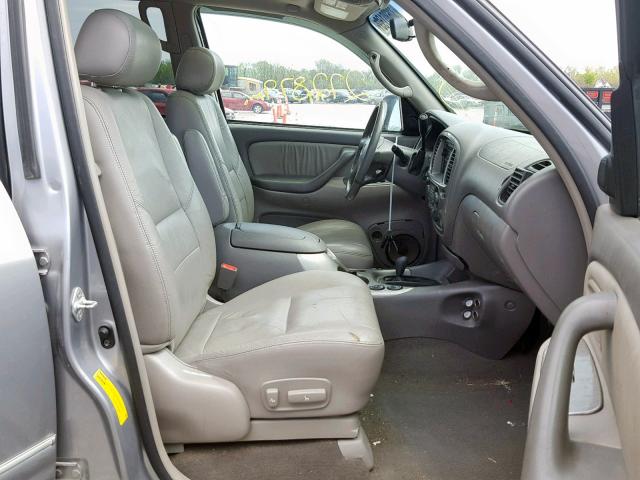 5TDBT48A91S010478 - 2001 TOYOTA SEQUOIA LI SILVER photo 5