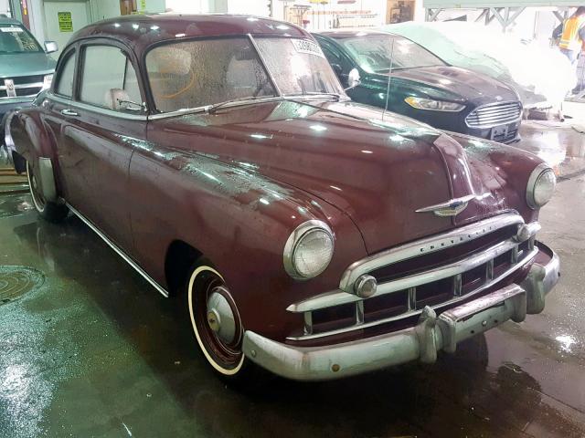 5GJF15001 - 1949 CHEVROLET COUPE MAROON photo 1