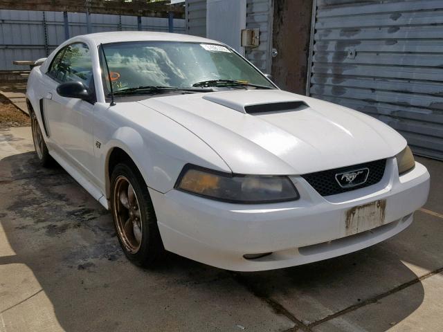 1FAFP42XX3F322417 - 2003 FORD MUSTANG GT WHITE photo 1