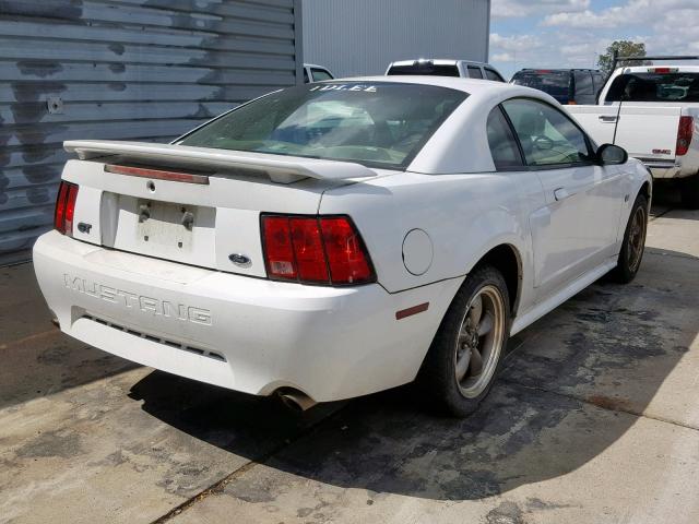 1FAFP42XX3F322417 - 2003 FORD MUSTANG GT WHITE photo 4