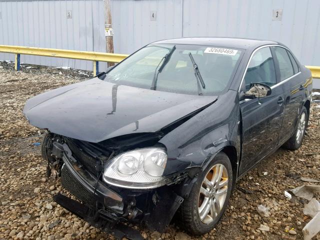 3VWFT71K86M853470 - 2006 VOLKSWAGEN JETTA TDI BLACK photo 2