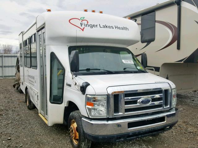 1FDFE4FS5ADA49230 - 2010 FORD E450 WHITE photo 1