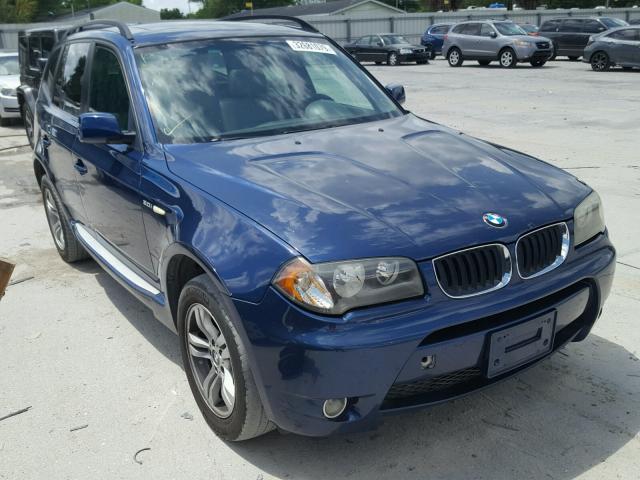 WBXPA93434WA60099 - 2004 BMW X3 3.0I BLUE photo 1