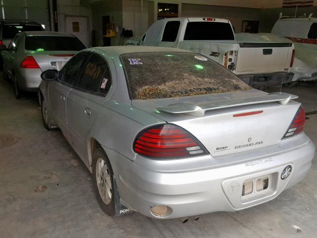 1G2NF52EX4C257475 - 2004 PONTIAC GRAND AM S SILVER photo 3