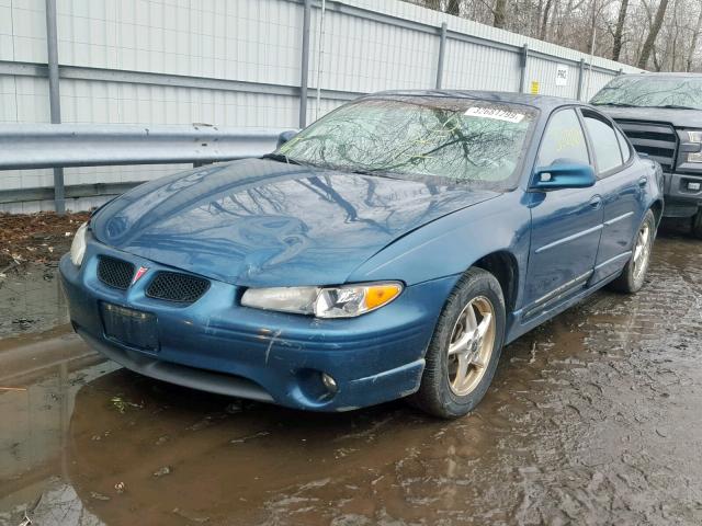 1G2WP52K43F136168 - 2003 PONTIAC GRAND PRIX BLUE photo 2