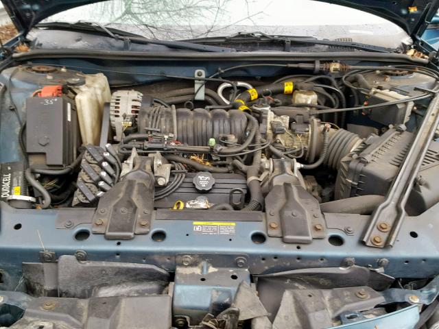 1G2WP52K43F136168 - 2003 PONTIAC GRAND PRIX BLUE photo 7