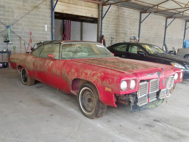 3N67T5M299130 - 1975 OLDSMOBILE DELTA 88 RED photo 1