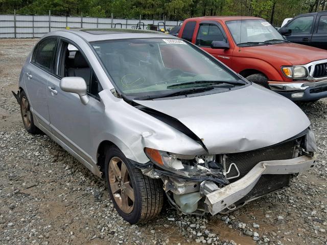 2HGFA16948H514106 - 2008 HONDA CIVIC EXL SILVER photo 1