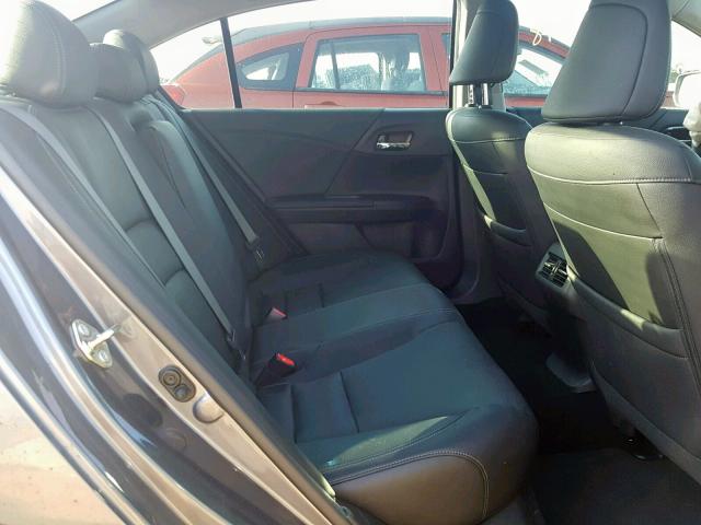 1HGCR2F83GA150735 - 2016 HONDA ACCORD EXL GRAY photo 6