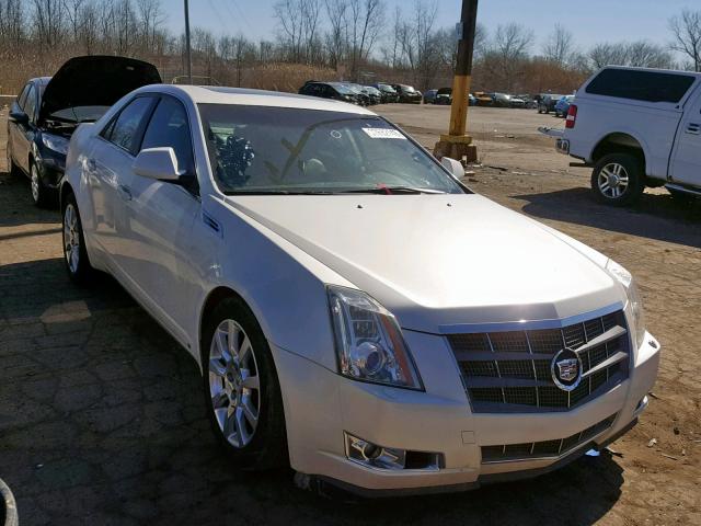 1G6DS57V590165732 - 2009 CADILLAC CTS HI FEA WHITE photo 1