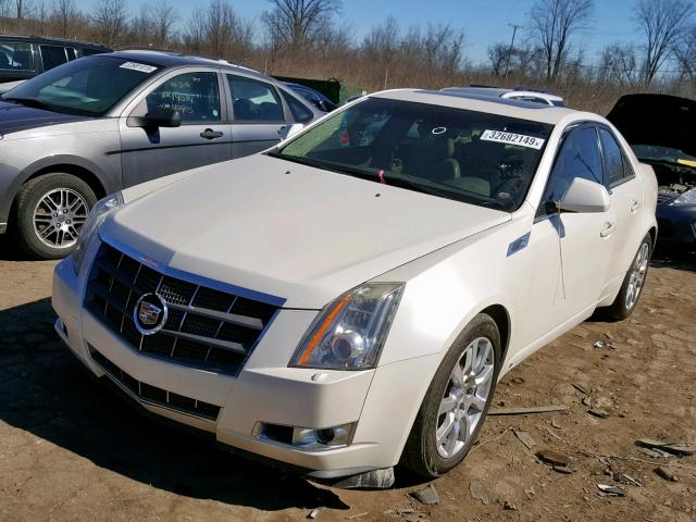 1G6DS57V590165732 - 2009 CADILLAC CTS HI FEA WHITE photo 2