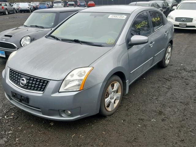 3N1AB61E18L654552 - 2008 NISSAN SENTRA 2.0 SILVER photo 2