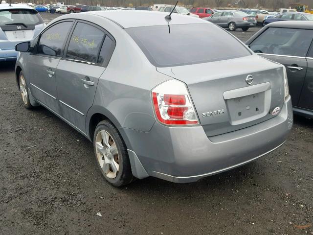 3N1AB61E18L654552 - 2008 NISSAN SENTRA 2.0 SILVER photo 3