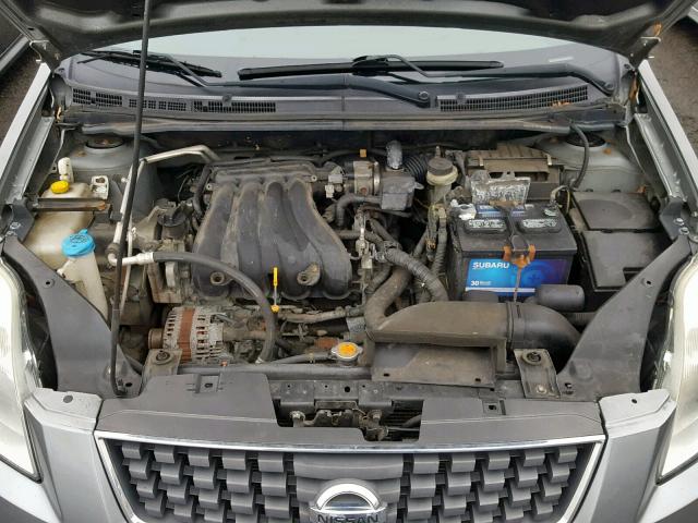 3N1AB61E18L654552 - 2008 NISSAN SENTRA 2.0 SILVER photo 7