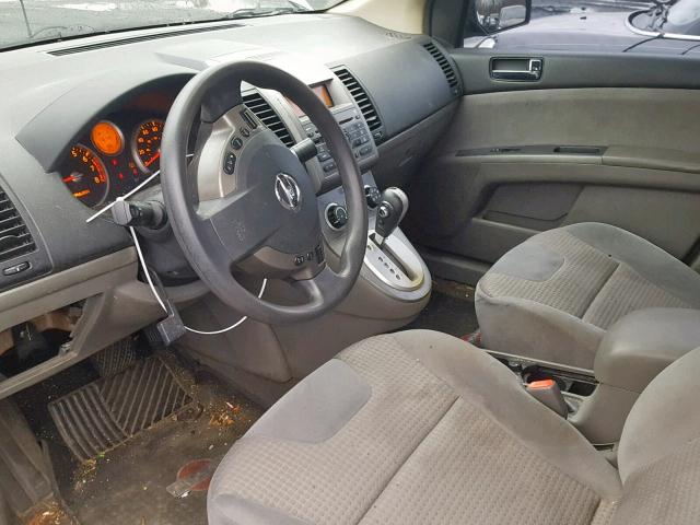 3N1AB61E18L654552 - 2008 NISSAN SENTRA 2.0 SILVER photo 9