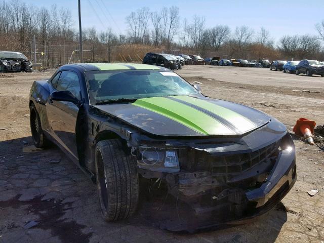 2G1FA1E35C9161706 - 2012 CHEVROLET CAMARO LS BLACK photo 1