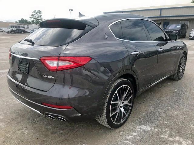 ZN661XUL0HX235181 - 2017 MASERATI LEVANTE LU GRAY photo 4