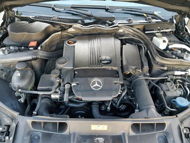 WDDGJ4HB8CF778918 - 2012 MERCEDES-BENZ C 250 BLACK photo 7