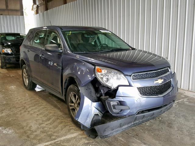 2GNALAEK2E6289674 - 2014 CHEVROLET EQUINOX LS BLUE photo 1