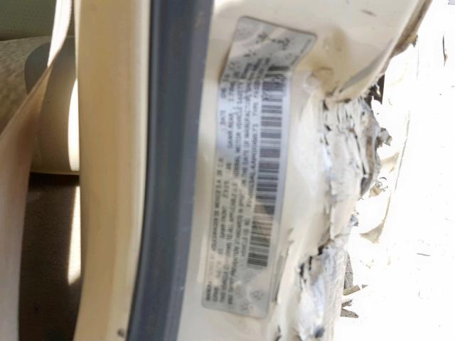 3VWRG3AL4AM008871 - 2010 VOLKSWAGEN NEW BEETLE კრემისფერი ფოტო 10