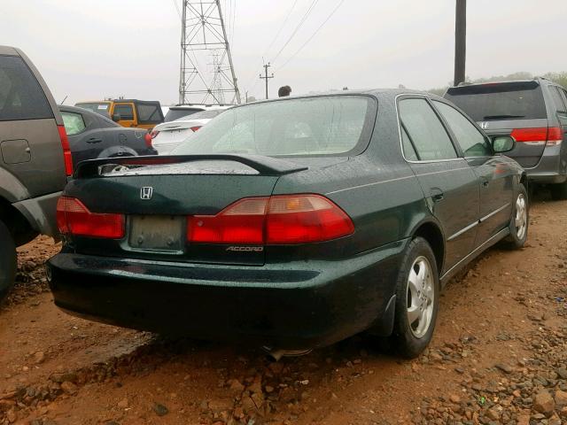 1HGCG5654WA102365 - 1998 HONDA ACCORD EX GREEN photo 4