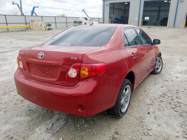 1NXBU40E49Z014033 - 2009 TOYOTA COROLLA BASE  photo 4