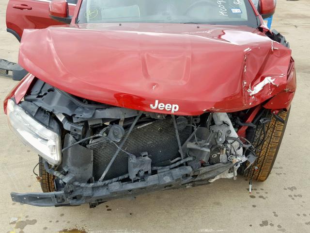 1J4RS4GG0BC531559 - 2011 JEEP GRAND CHER RED photo 7