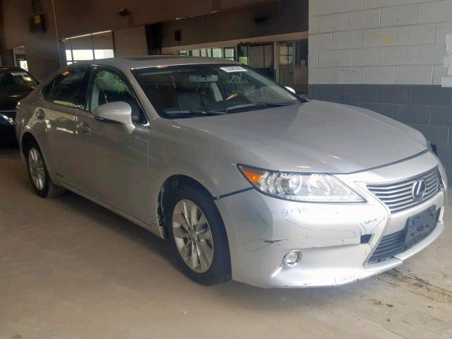 JTHBW1GG7E2051294 - 2014 LEXUS ES 300H GRAY photo 1