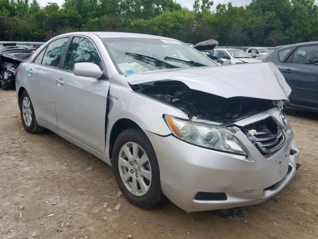 4T1BB46K39U079779 - 2009 TOYOTA CAMRY HYBR SILVER photo 1