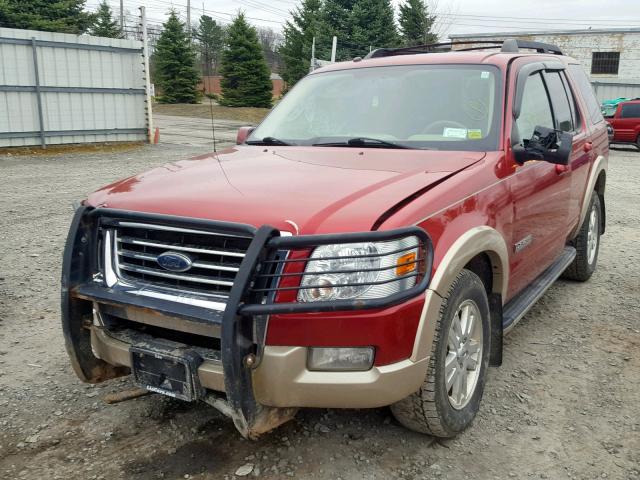 1FMEU74E98UA51506 - 2008 FORD EXPLORER E BURGUNDY photo 2