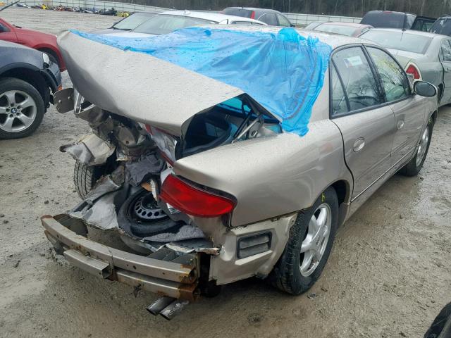 2G4WB55K311331796 - 2001 BUICK REGAL LS GOLD photo 4