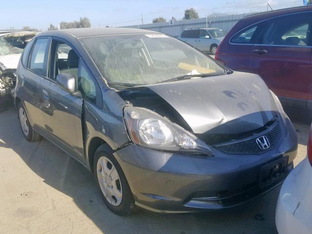 JHMGE8G38CC023266 - 2012 HONDA FIT GRAY photo 1