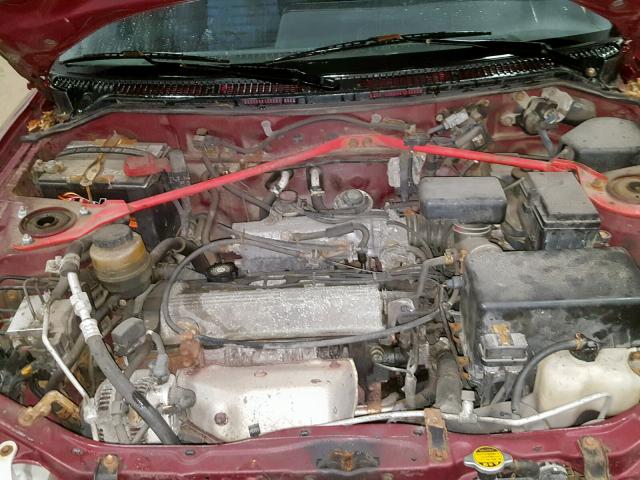 JT3HP10V8V0145315 - 1997 TOYOTA RAV4 MAROON photo 7