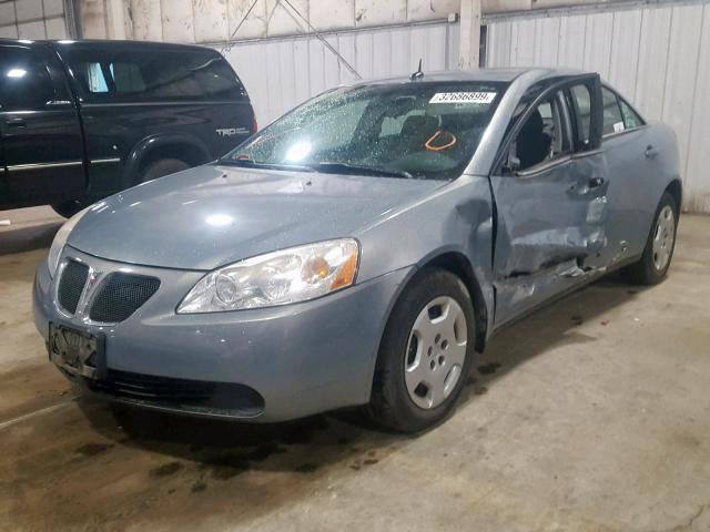 1G2ZF57B984245995 - 2008 PONTIAC G6 VALUE L TURQUOISE photo 2