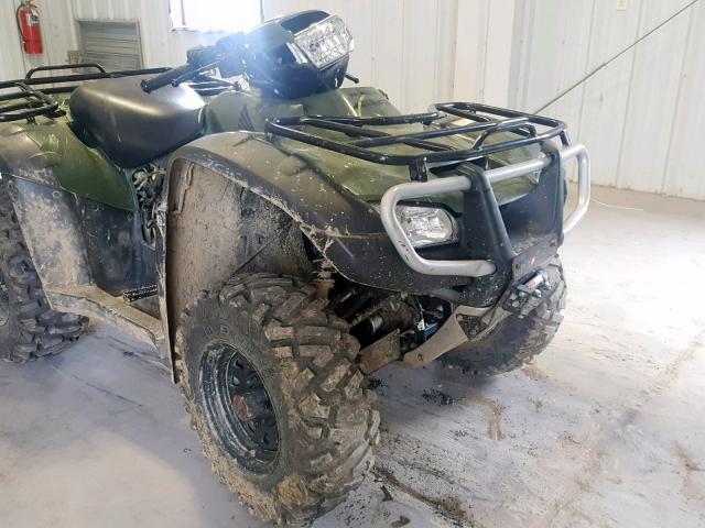 1HFTE310454011247 - 2005 HONDA TRX500 FE GREEN photo 9