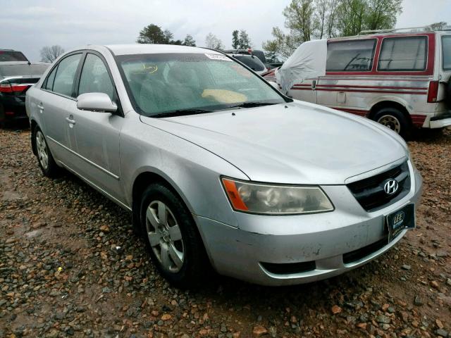 5NPET46C48H297942 - 2008 HYUNDAI SONATA GLS SILVER photo 1