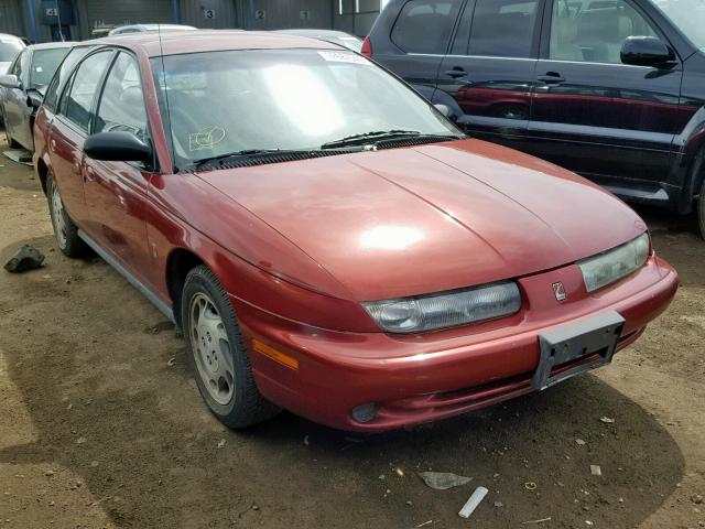 1G8ZK8277VZ101916 - 1997 SATURN SW2 RED photo 1