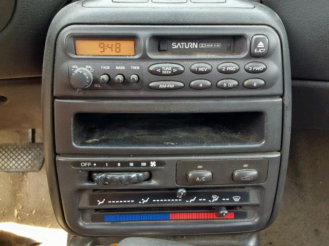 1G8ZK8277VZ101916 - 1997 SATURN SW2 RED photo 9