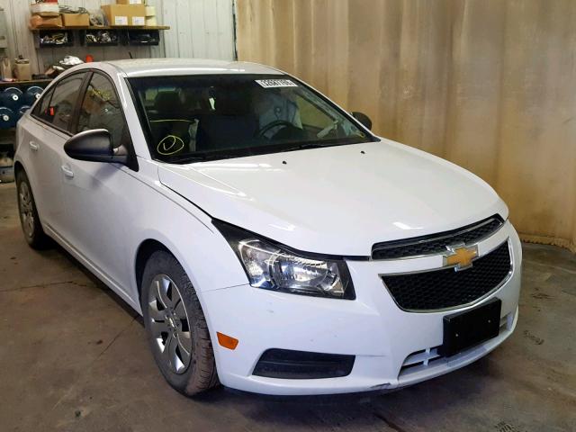 1G1PA5SHXE7144903 - 2014 CHEVROLET CRUZE LS WHITE photo 1