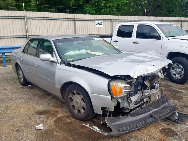 1G6KD54Y22U299337 - 2002 CADILLAC DEVILLE SILVER photo 1