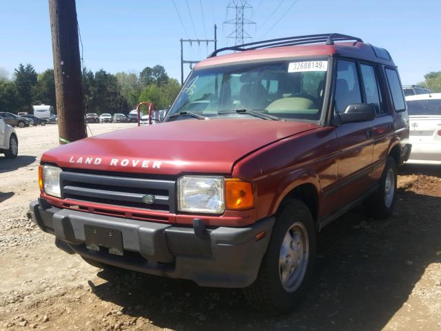 SALJY1247VA716004 - 1997 LAND ROVER DISCOVERY RED photo 2