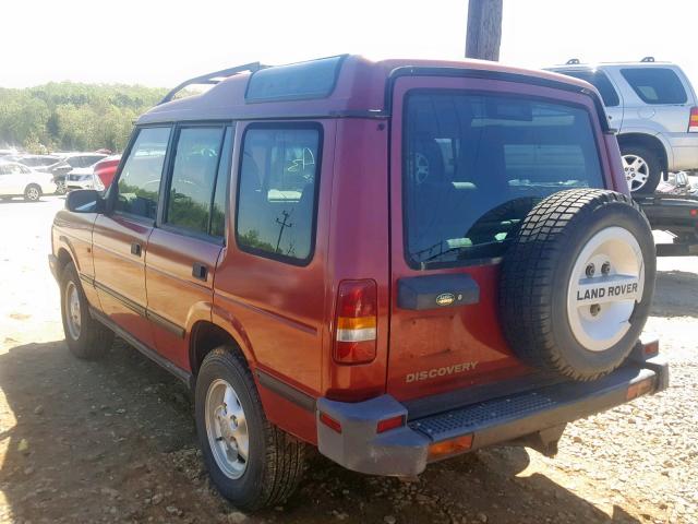 SALJY1247VA716004 - 1997 LAND ROVER DISCOVERY RED photo 3