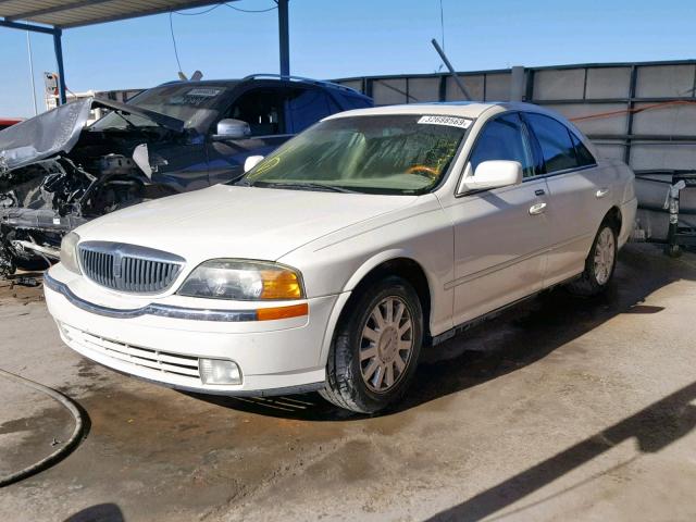 1LNHM86S94Y614935 - 2004 LINCOLN LS WHITE photo 2