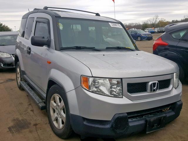 5J6YH2H7XAL004625 - 2010 HONDA ELEMENT EX SILVER photo 1