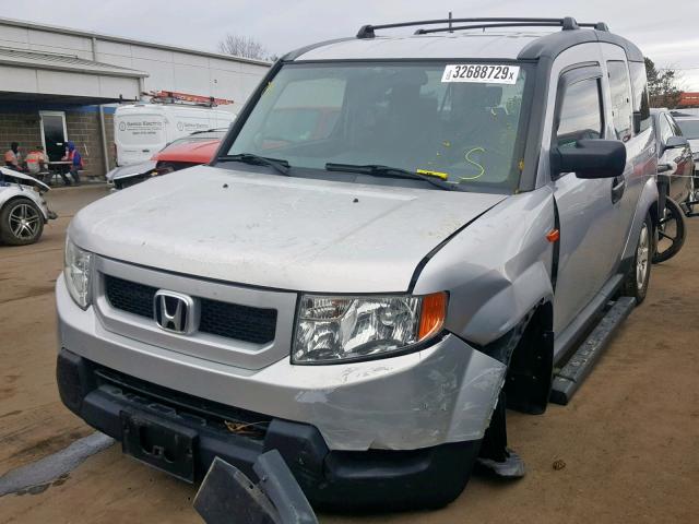 5J6YH2H7XAL004625 - 2010 HONDA ELEMENT EX SILVER photo 2