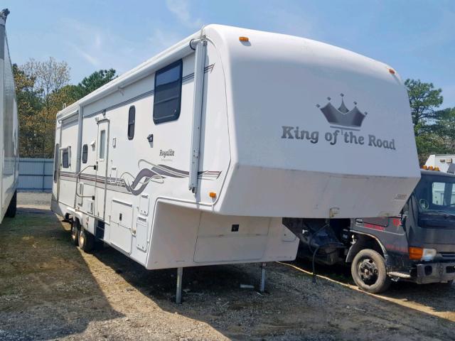 1DRRF3420YB076334 - 2000 KING TRAILER WHITE photo 1